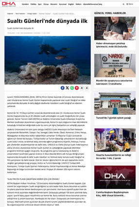 Sualtı Günleri'nde dünyada ilk